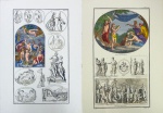 Autor não identificado - Par de Reproduçoes - Cenas Biblicas I e Cenas Biblicas II - 59,5 x 44 cm cada - sem moldura