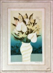 Fang - Serigrafia 83/100 - Vaso de Flor - 47 x 31 cm