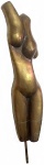 Bia Dória - escultura em bronze - Nu - 63 cm de altura