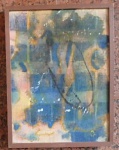 M. CATACCINI (MARILDA ROSA CATTACINI, 1935- 2014) - "Sem título", óleo sobre tela, colado em eucatex, 39 x 29 cm cada. Moldura de madeira dita baguete. Pontos de Mofo - 42 x 32 cm