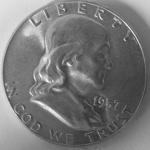 USA - HALF DOLLAR - LIBERTY - 1957 - PRATA - FC
