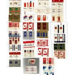 COLECIONISMO - 30 (Trinta) Embalagens de Maços de Cigarros - Diversas Marcas