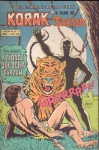 Tarzan-bi nº 9: Korak, o filho de Tarzan - Ebal, outubro-novembro de 1977. Formatinho, 28 págs., ótimo estado de conservação.