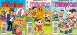 3 Gibizinho da Mônica: nº 61, 62 e 69 - Globo, 1995/1996. Ótimo estado de conservação.