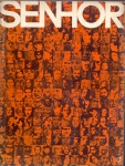 Revista Senhor ano 1 nº 2, de fevereiro de 1971 - Inter Editores. 144 págs., ótimo estado de conservação.