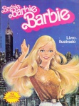 Álbum Barbie - vazio - Cedibra, 1983. Ótimo estado de conservação.