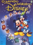 Álbum O mundo mágico Disney - vazio - Abril, 2003. Ótimo estado de conservação.