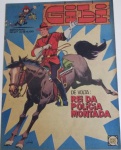 Gibi Semanal nº 27 - Rio Gráfica e Editora, 1975. Tamanho grande (28 x 37 cm), 32 págs., bom estado de conservação (papel um pouco escurecido pelo tempo).