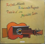 LP Homenagem a Picasso, de Rafael Alberti, Raimundo Fagner, Paco de Lucia e Mercedes Sosa - CBS, 1983. Ótimo estado de capa e vinil. 10 músicas.