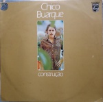 LP Construção, de Chico Buarque - Philips, 1971. Ótimo estado de capa e vinil. 10 músicas.