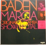 LP Show / Recital, de Baden Powell / Márcia / Originais do Samba - Philips, disco promocional de 1968. Ótimo estado de capa e vinil. 9 músicas. 