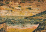 JOSÉ PAULO MOREIRA DA FONSECA (Rio de Janeiro, 1922-2004)  Marinha. Óleo s/ tela. Ass. verso. 22 x 18 cm. Pertencente ao espólio de Sérgio Luiz Viotti e Dorival Carper.