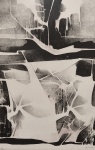 RENINA KATZ (Rio de Janeiro, 1925) - `Sem Título`. Lito sob a tiragem de nº 20/30. Ass. cid. 45 x 30 cm. Pertencente ao espólio de Sérgio Luiz Viotti e Dorival Carper.