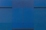 Eduardo Petry - 13.369 - Azul. Óleo sobre tela, 100x150 cm, 2014, A.V.