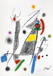 Miró, Joan - Maravillas con variaciones acrósticas en el jardin de Joan Miró, Mod. 6. Litografia, 49x35 cm, 1975, A.C.I.D.