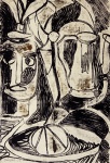 Bonadei, Aldo - Sem título. Monotipia, 51x36 cm, 1955, A.C.I.E.