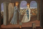 Pennacchi, Fulvio - Anunciação. Óleo sobre tela, 44x64 cm, 1960, A.C.I.D.
