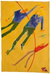 Granato, Ivald  - Sem título. Acrílica sobre tela, 125x84 cm. Participou de exposição na Galeria Paulo Figueiredo, na década de 80.