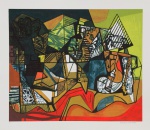 Burle Marx, Roberto - Sem título - P.I. Serigrafia, 70x80 cm, A.C.I.D.