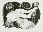 Octavio Araujo - Natalia - 53/100. Litografia, 49x64 cm, 1972, A.C.I.D.