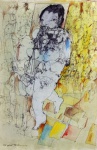 Siegbert Franklin - Sem título. Nanquim e aquarela sobre papel, 71x46 cm, 2004, A.C.I.E.