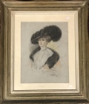 Gustavo DALL'ARA (1865-1923) - pastel s/ papel, datado 1916, medindo: 34 cm x 44 cm e 63 cm x 73 cm