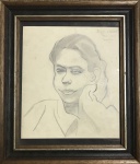 Aurélio D'ALINCOURT (1919-1990) - grafite s/ papel, medindo: 21 cm x 23 cm e 29 cm x 33 cm