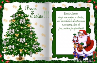 Eucília Soares deseja à todos, um feliz Natal e um próspero Ano Novo !!