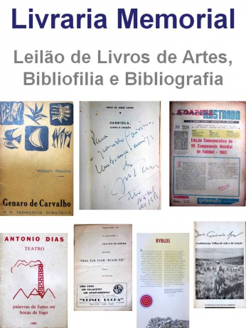 Leilão de Livros de Artes, Bibliofilia e Bibliografia - 17/12/2013