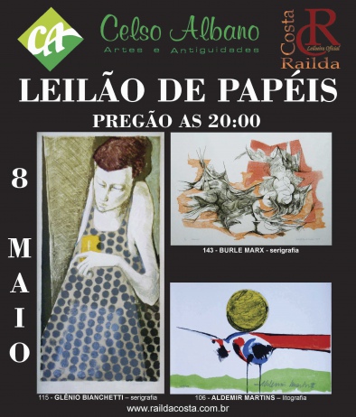 LEILÃO DE PAPEIS - CELSO ALBANO