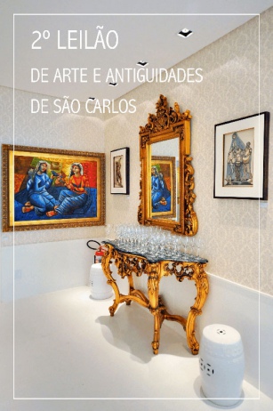 2º. Leilão de Arte e Antiguidades de São Carlos - 6/06/20104