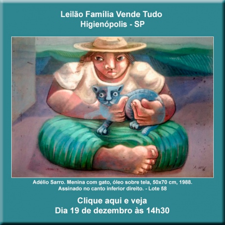 Leilão Família Vende Tudo - Higienópolis - 19/12/2018 - 14h30