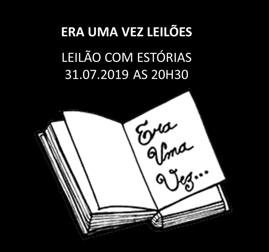 LEILÃO COM ESTÓRIAS - 31/07/2019 - 20h30