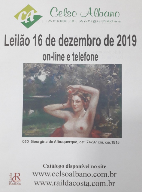 LEILÃO DE ARTES E ANTIGUIDADES CELSO ALBANO