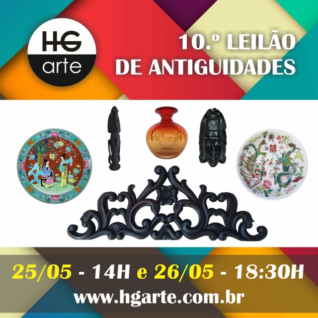 HG ARTE - 10.º LEILÃO DE ARTE E ANTIGUIDADES