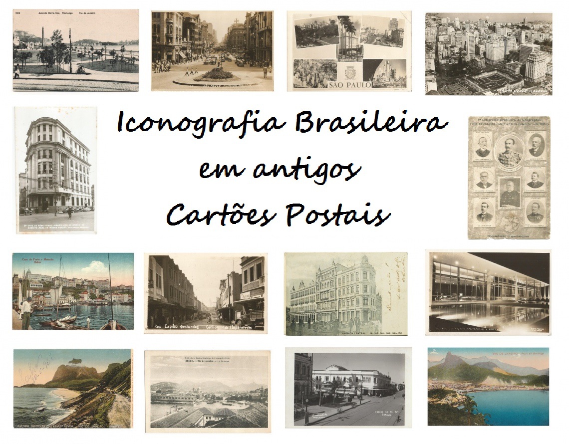 LEILÃO ICONOGRAFIA BRASILEIRA EM ANTIGOS CARTÕES POSTAIS