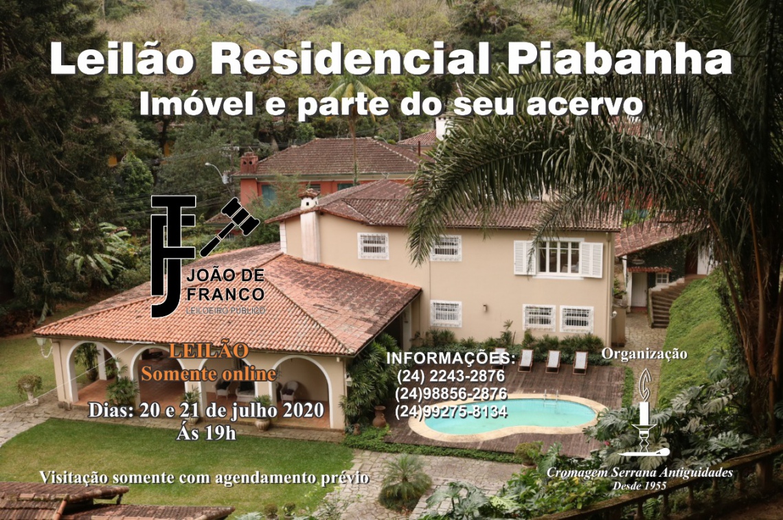 LEILÃO RESIDENCIAL PIABANHA - PETROPOLIS - RJ