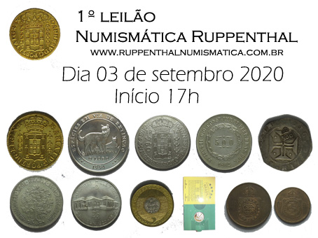 1º LEILÃO DE NUMISMÁTICA - Numismática Ruppentha