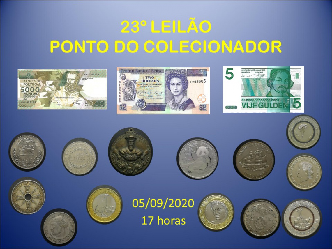23º LEILÃO PONTO DO COLECIONADOR