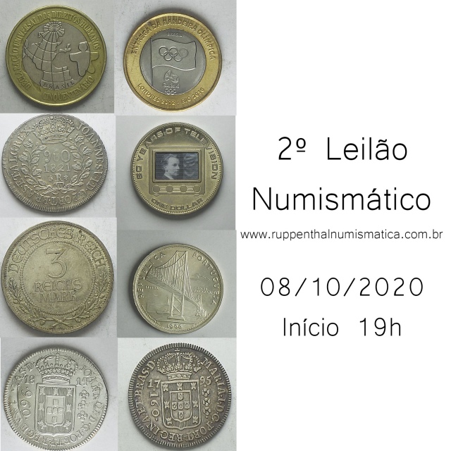 2º Leilão de Numismática - Numismática Ruppenthal