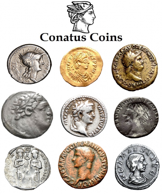 3º Leilão Conatus Coins de Moedas e Artefatos da Antiguidade Clássica (Gregos, Romanos e Bizantinos)