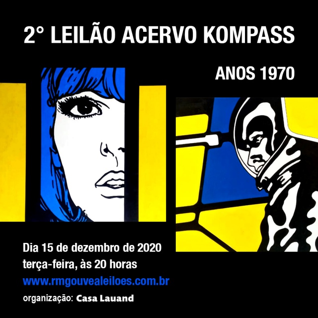 2º Leilão Acervo Kompass Anos 1970 - 15/12/2020 às 20h00
