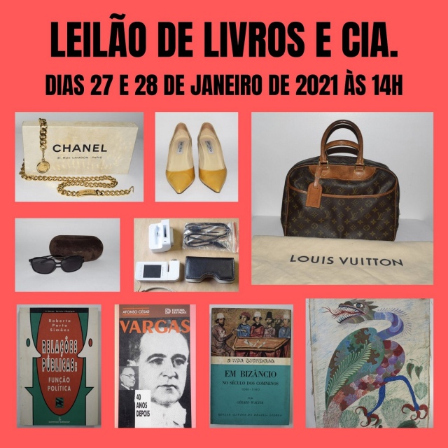 LEILÃO DE LIVROS E CIA.
