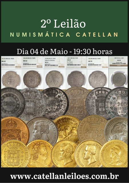 2º Leilão Numismática Catellan