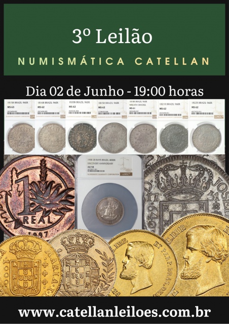 3º Leilão Numismática Catellan