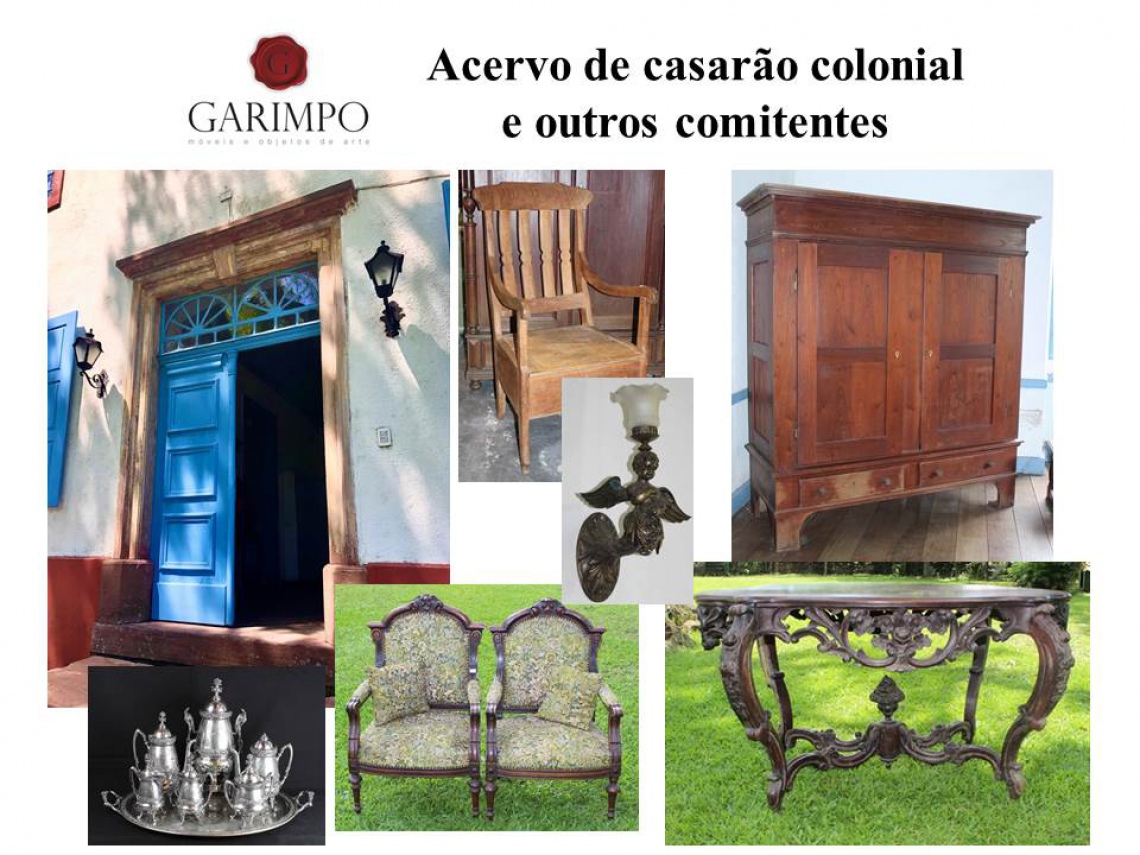 ACERVO DE CASARÃO COLONIAL E OUTROS COMITENTES