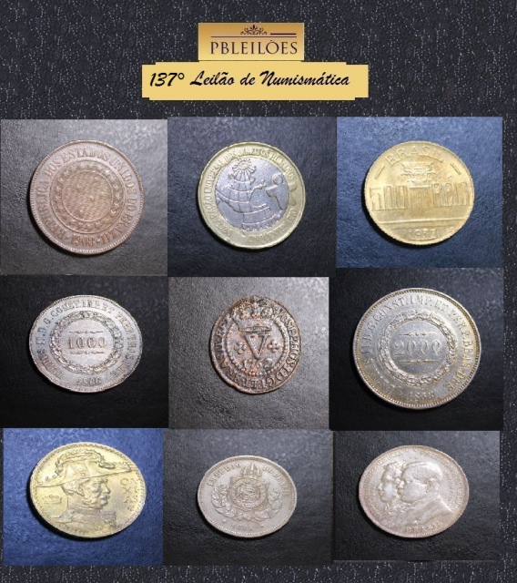 137º Leilão de moedas Soberbas e Flor de Cunho