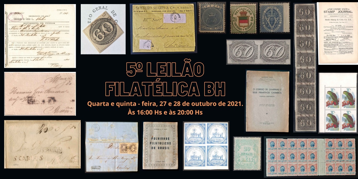 5º LEILÃO FILATÉLICA BH