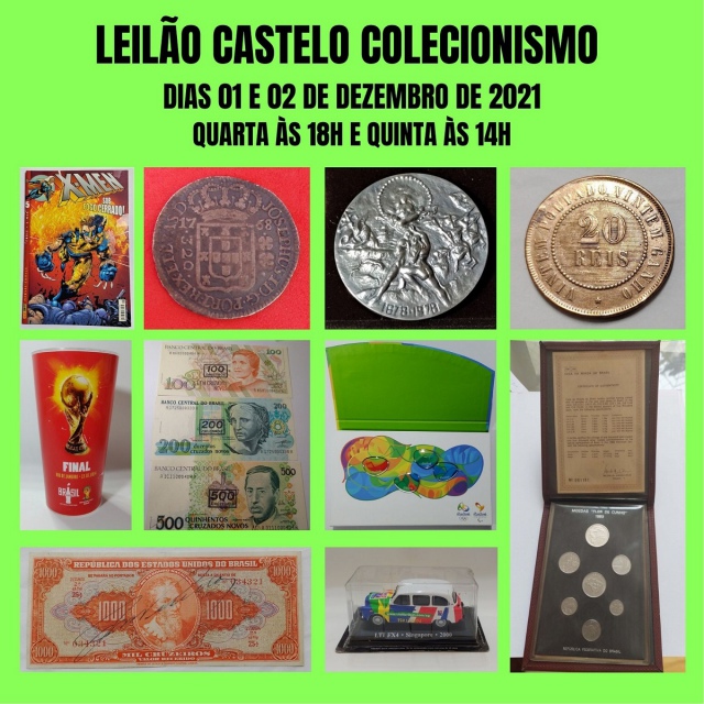 6º LEILÃO CASTELO COLECIONISMO