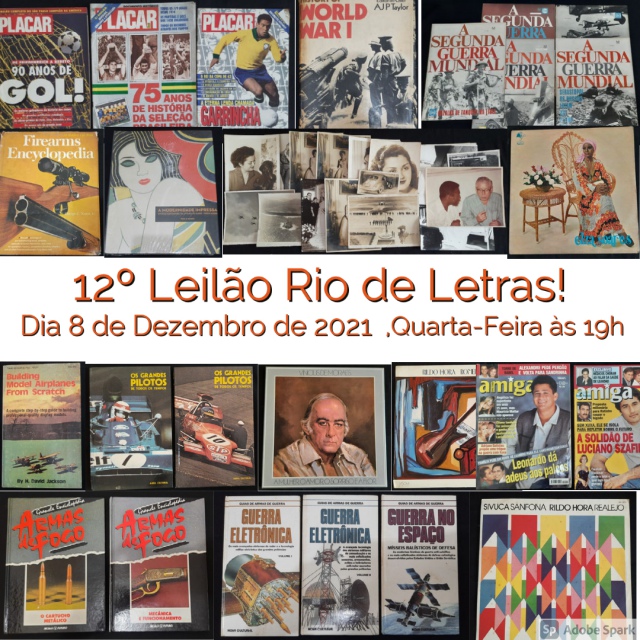 12º Leilão Rio de Letras